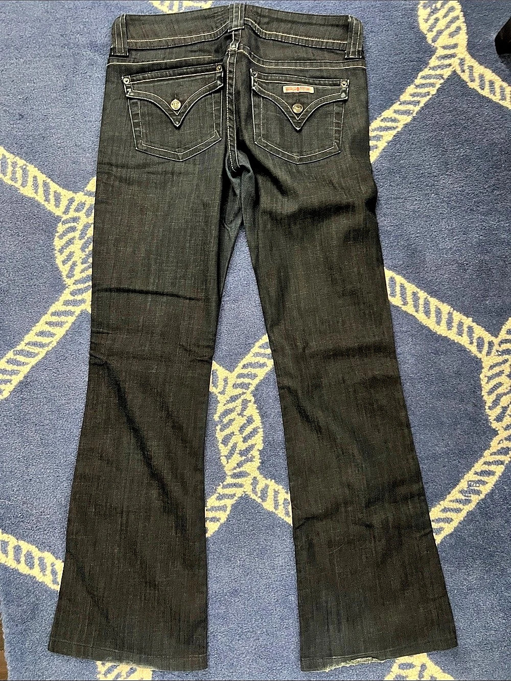 Hudson Signature Bootcut Flap Pocket Jeans Waist 29